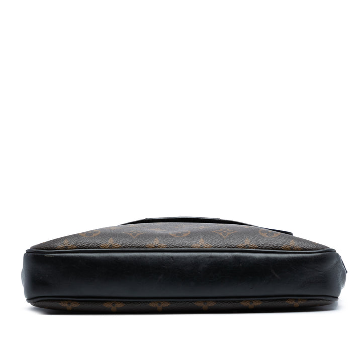 Louis Vuitton Monogram Macassar Bass MM