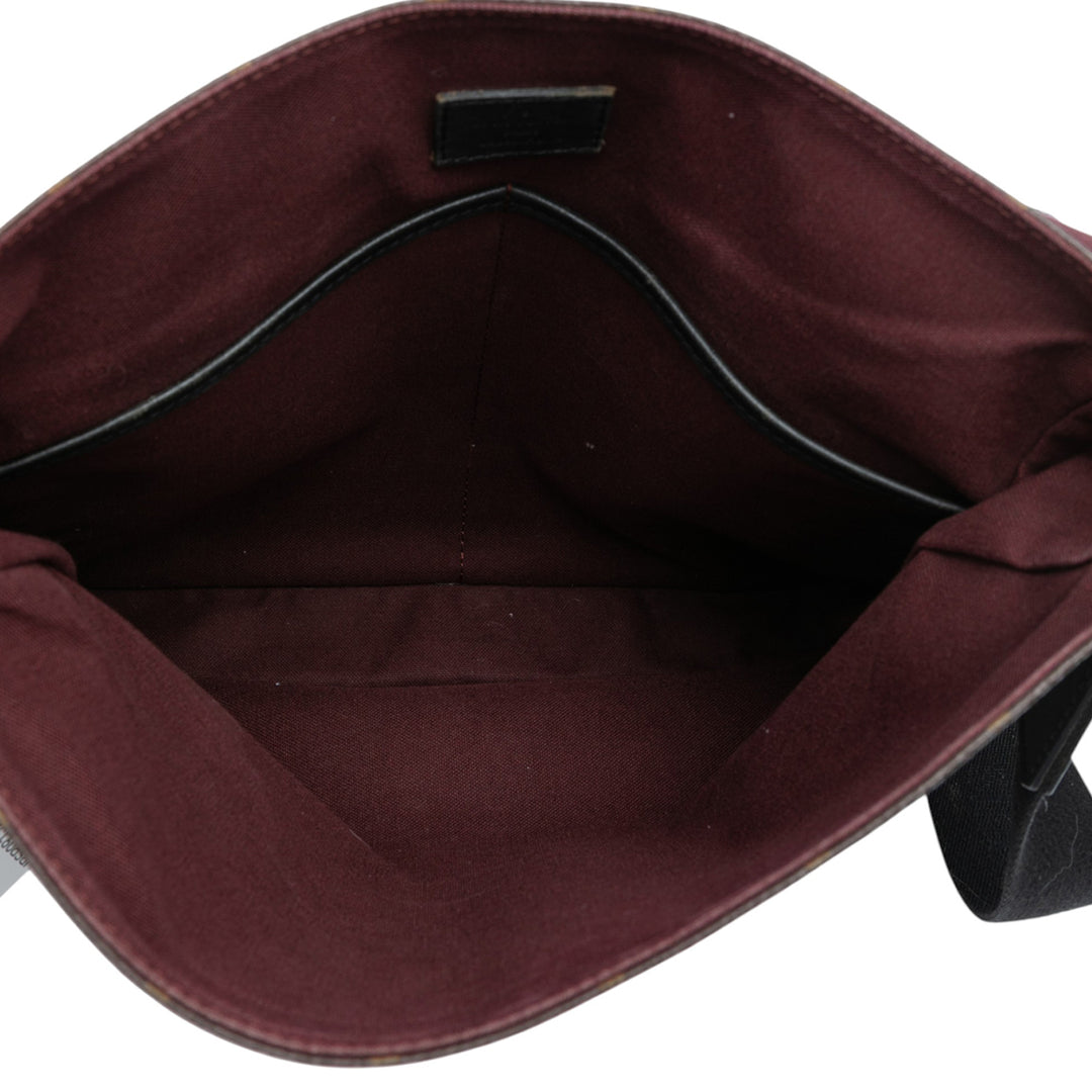 Louis Vuitton Monogram Macassar Bass MM