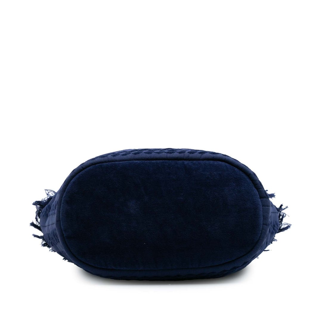 Chanel CC Terry Cotton Beach Cabas