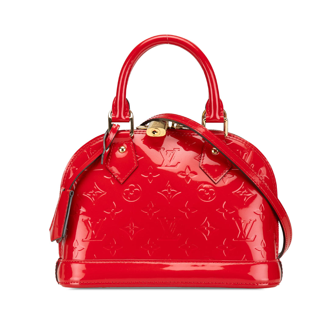 Monogram Vernis Alma BB Red - Gaby Paris