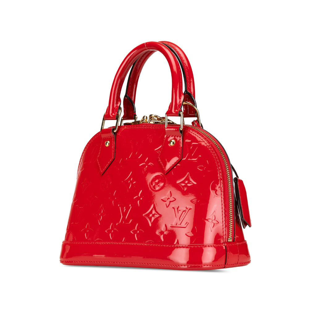 Monogram Vernis Alma BB Red - Gaby Paris