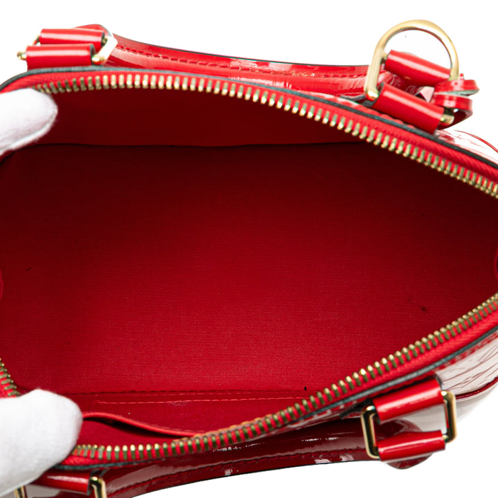 Monogram Vernis Alma BB Red - Gaby Paris