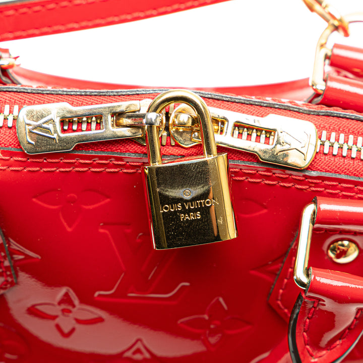 Monogram Vernis Alma BB Red - Gaby Paris