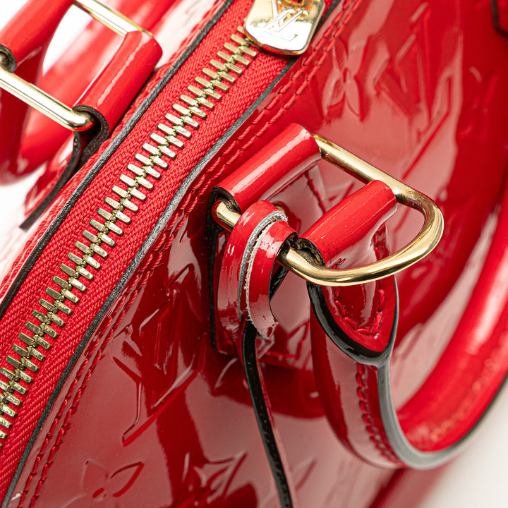 Monogram Vernis Alma BB Red - Gaby Paris