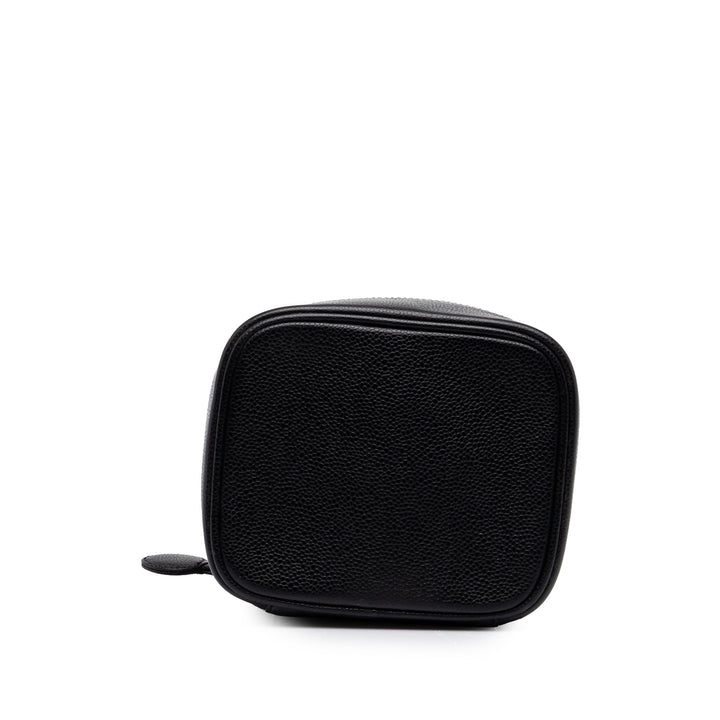 Chanel CC Vanity Cuir caviar Noir – vue 3 – GABY PARIS