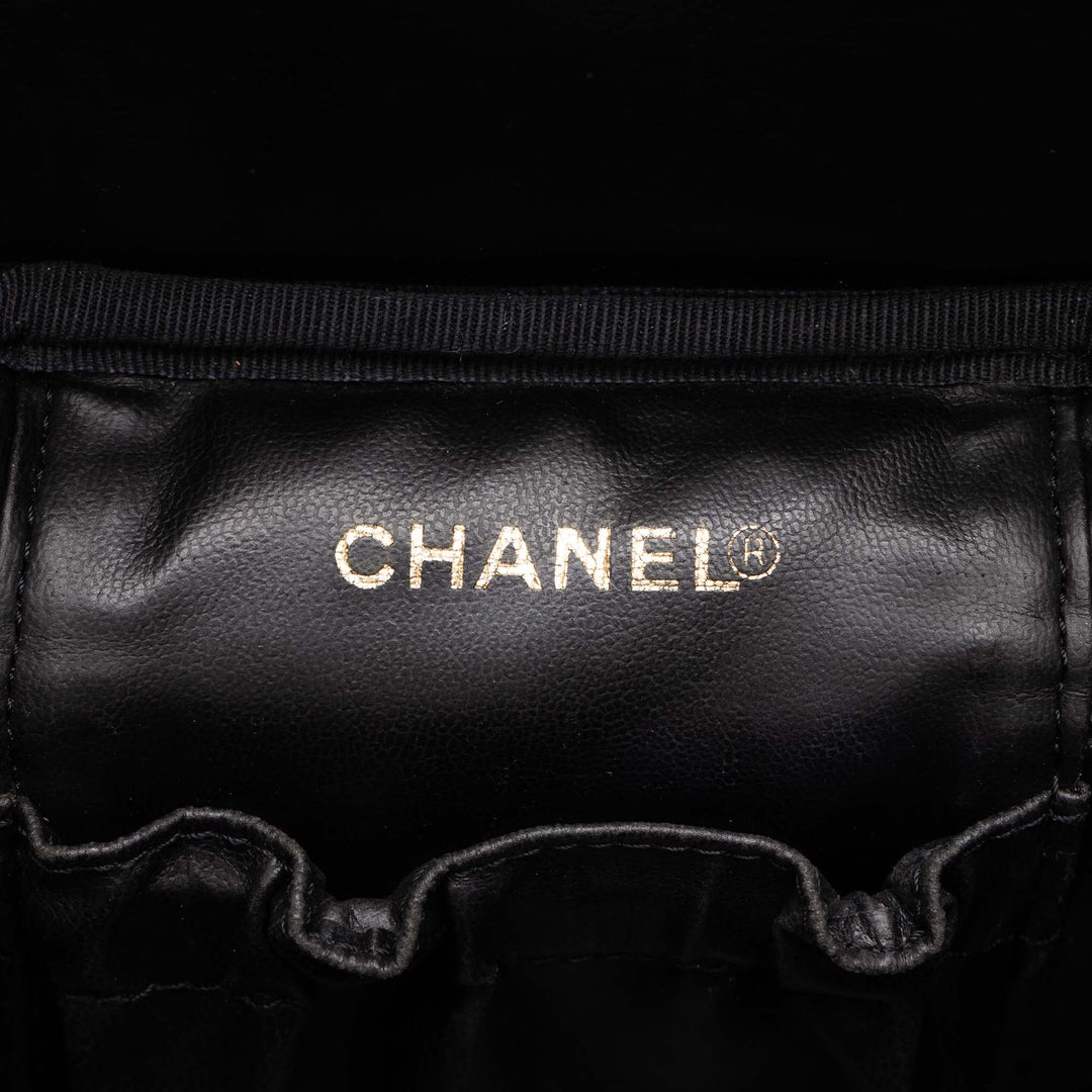 Chanel CC Vanity Cuir caviar Noir – vue 5 – GABY PARIS