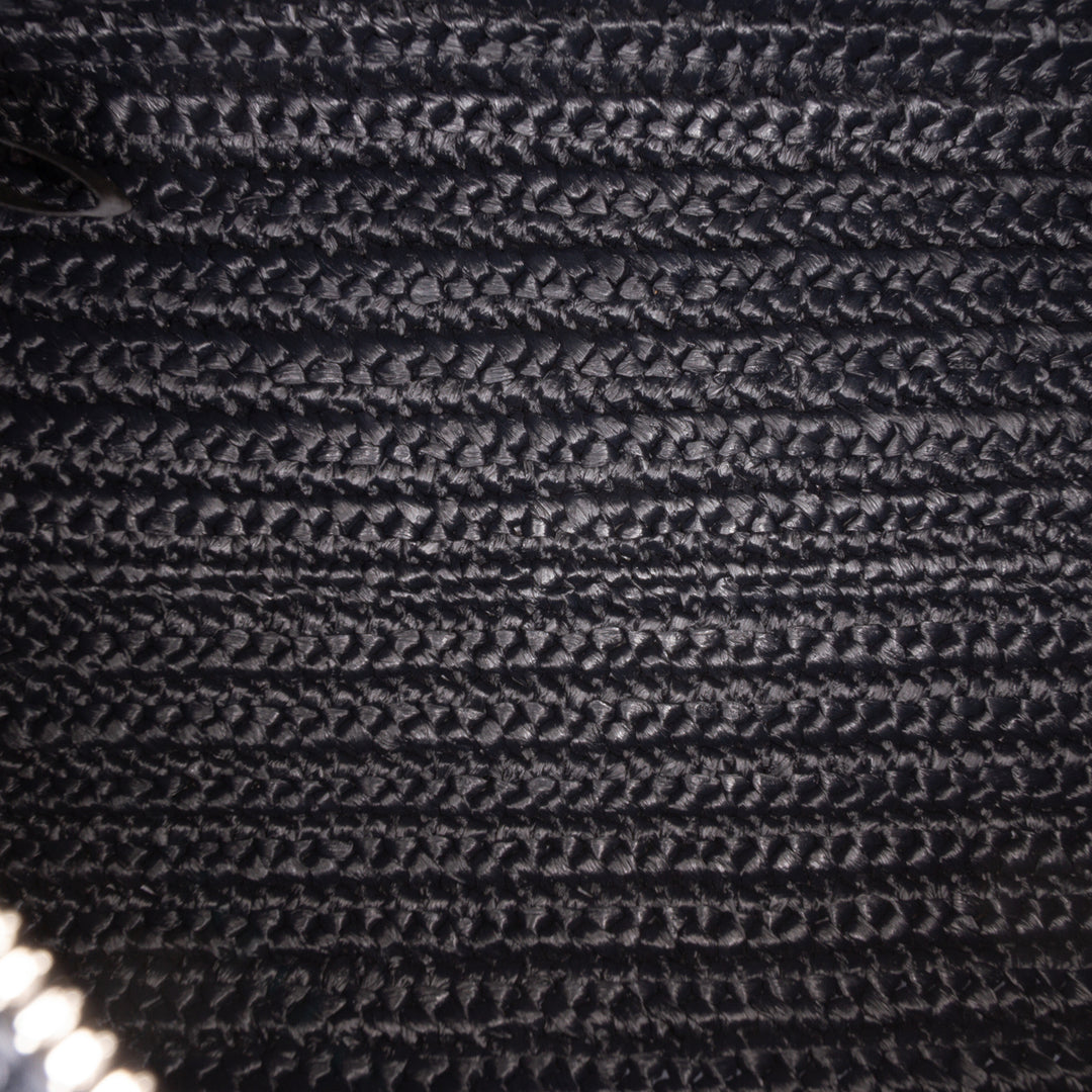 Prada Sac bandoulière Effect Crochet Noir – vue 4 – GABY PARIS
