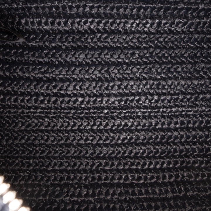 Prada Sac bandoulière Effect Crochet Noir – vue 4 – GABY PARIS