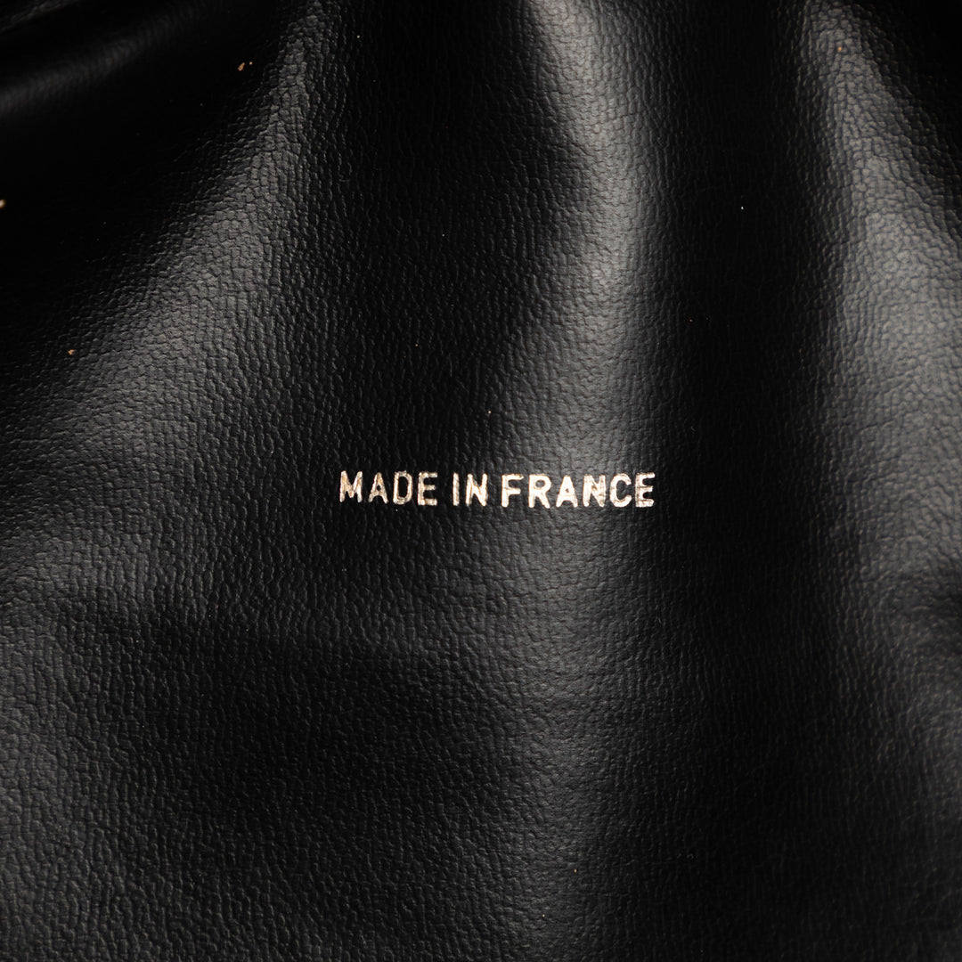 Chanel Matelassé Cuir de veau Logo Bowler Weekend Sac