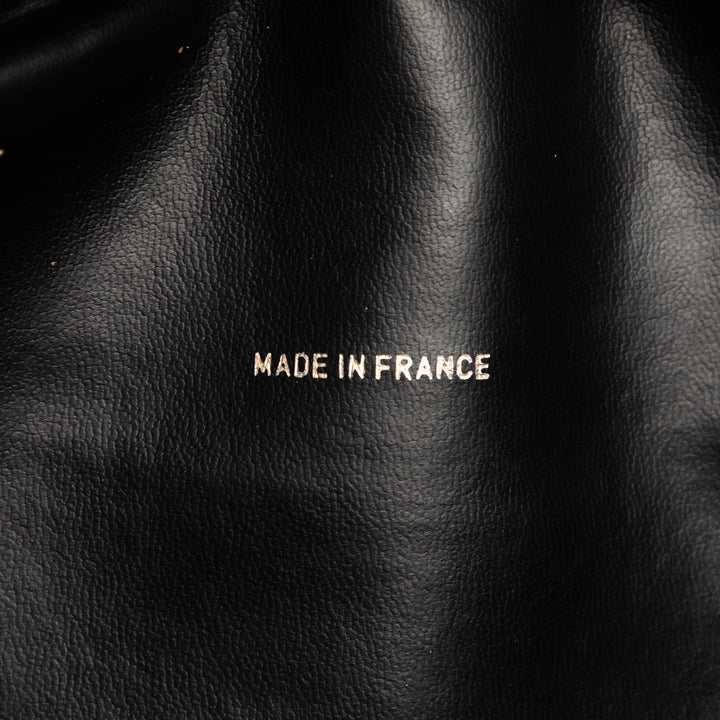 Chanel Matelassé Cuir de veau Logo Bowler Weekend Sac