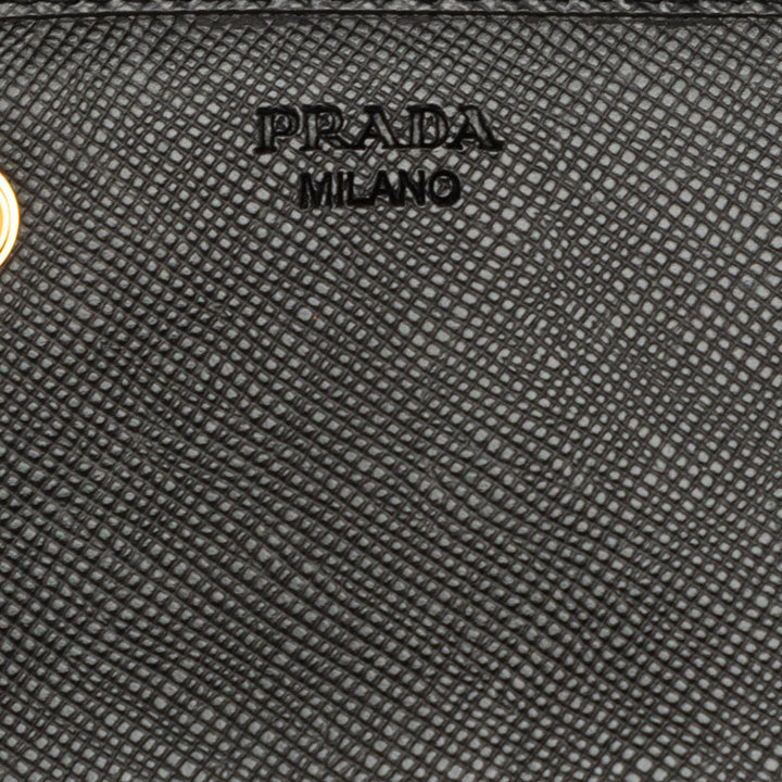 Prada Portefeuille long Tessuto Noir – vue 6 – GABY PARIS