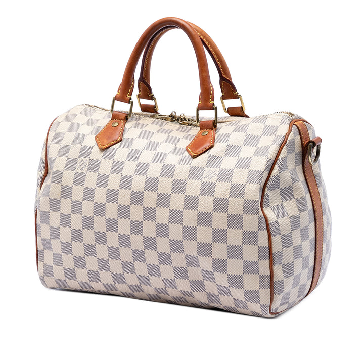 Louis Vuitton Damier Azur Speedy Bandouliere 30