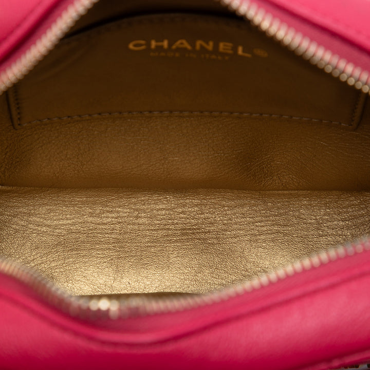 Chanel Cuir d’agneau Coco Midnight Sac caméra