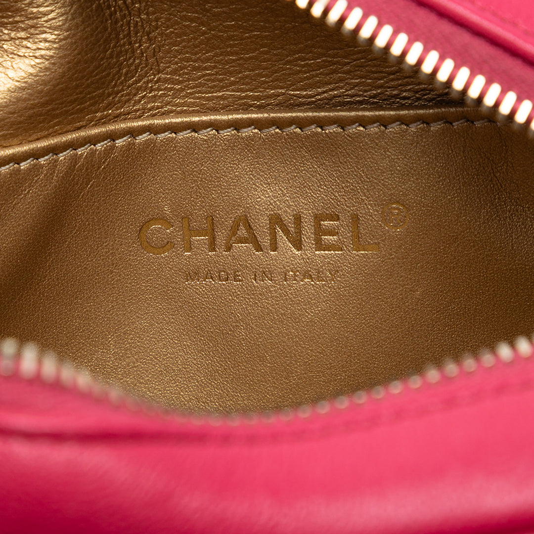 Chanel Cuir d’agneau Coco Midnight Sac caméra