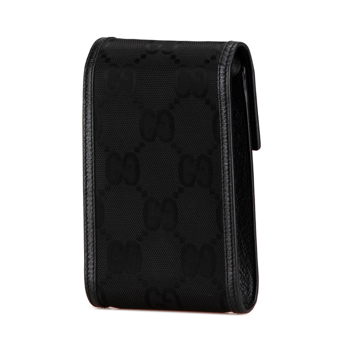 Mini GG Nylon Off The Grid Crossbody Black - Gaby Paris