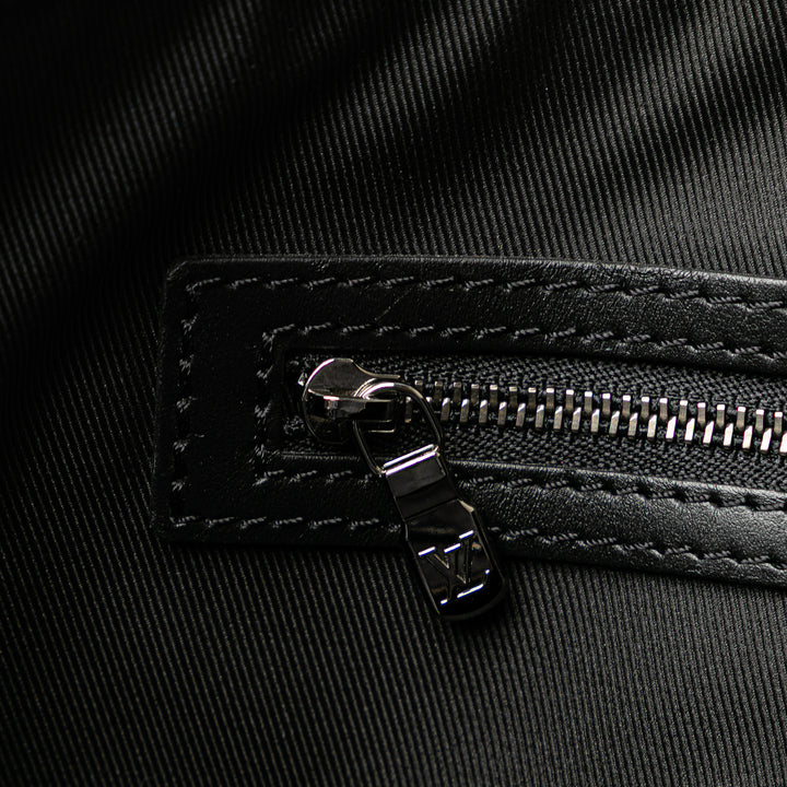 Louis Vuitton Monogram Eclipse Reverse Keepall Bandouliere 50 Gris