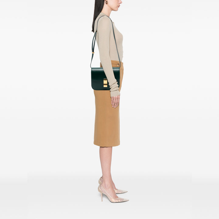 Celine Medium Cuir de veau Classic Boîte Vert – GABY PARIS Authentique