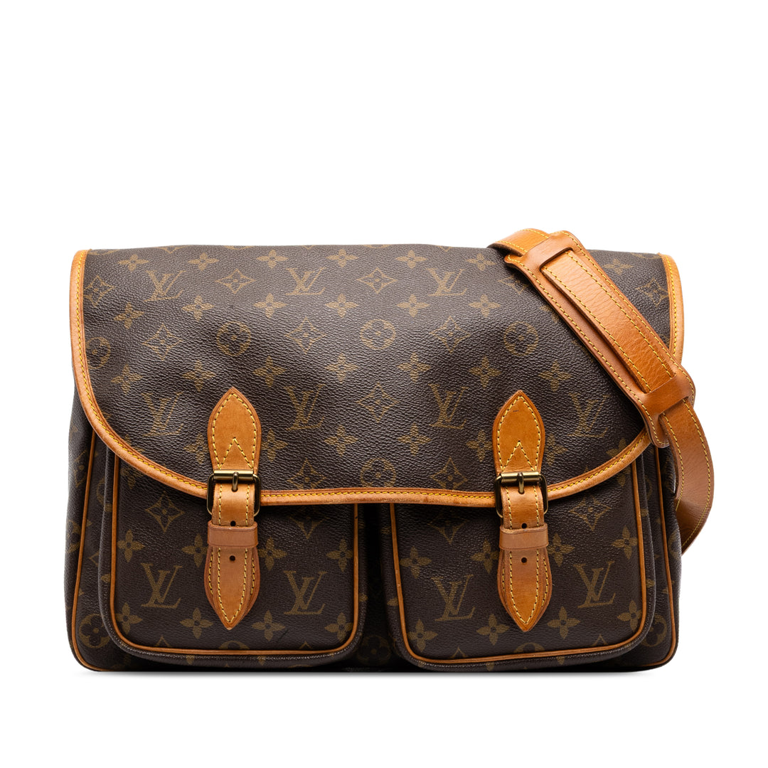 Louis Vuitton Sac Gibeciere MM Monogram Marron