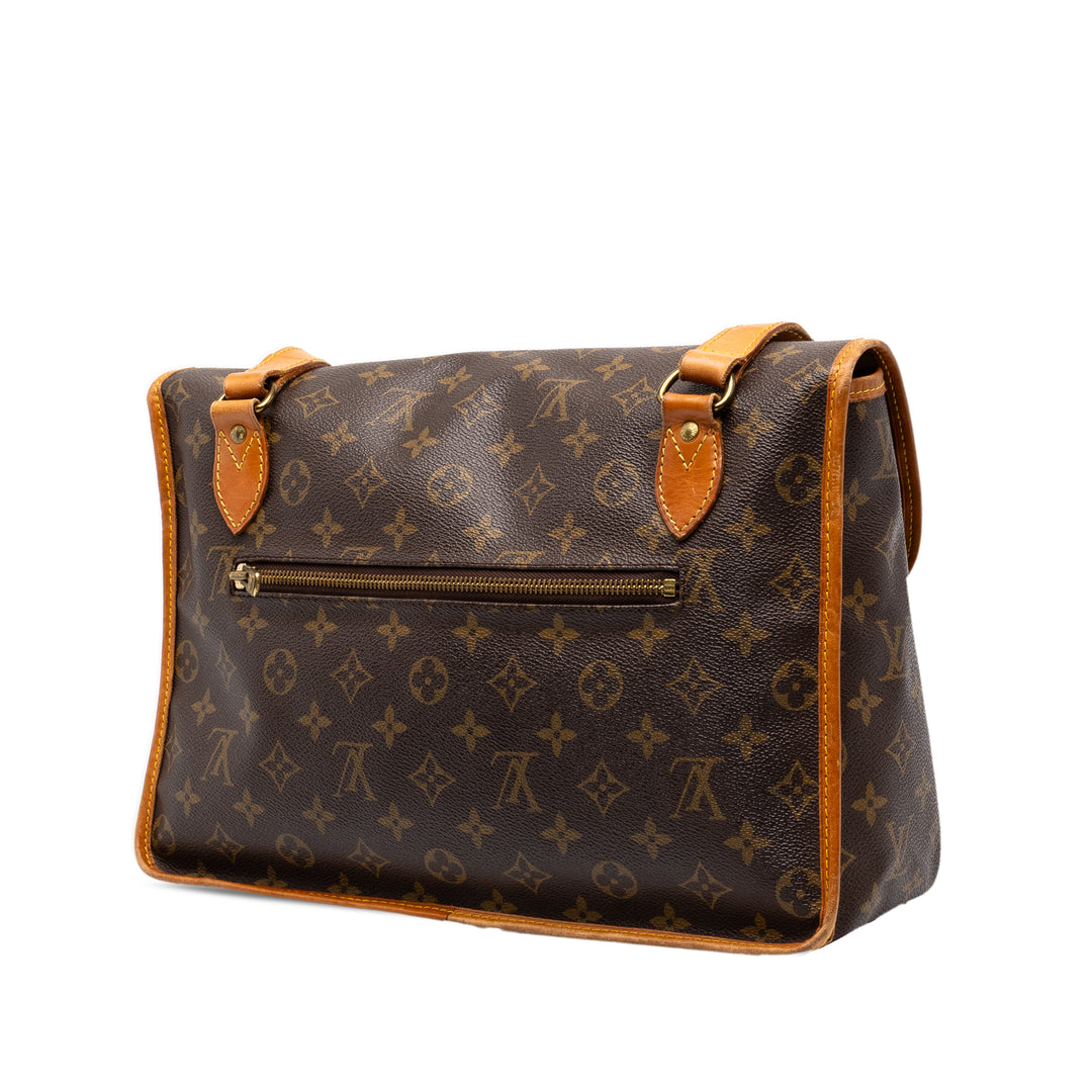 Louis Vuitton Sac Gibeciere MM Monogram Marron