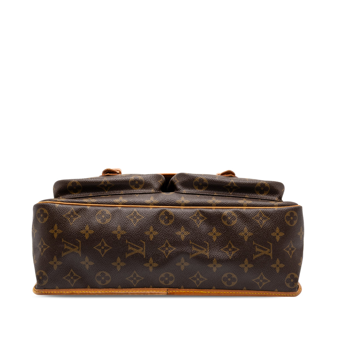 Louis Vuitton Sac Gibeciere MM Monogram Marron