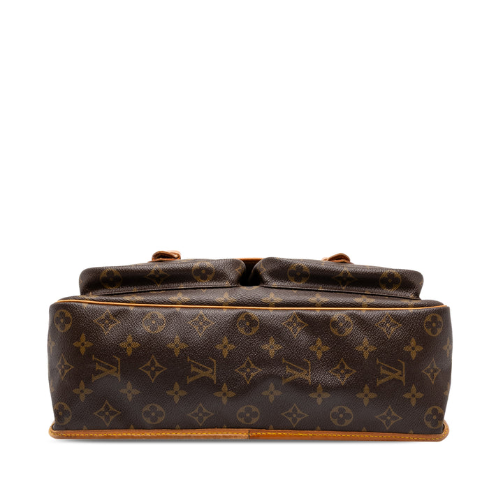 Louis Vuitton Sac Gibeciere MM Monogram Marron