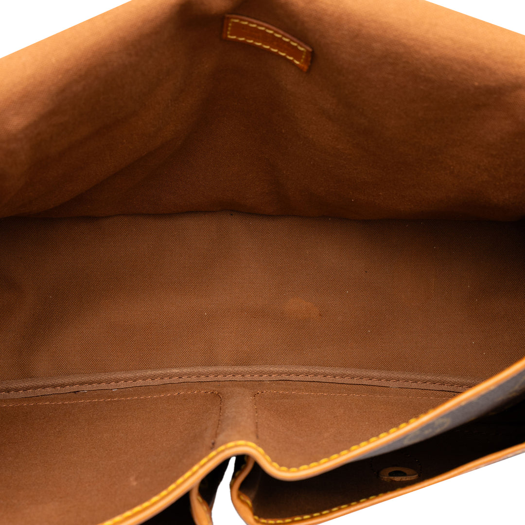 Louis Vuitton Sac Gibeciere MM Monogram Marron