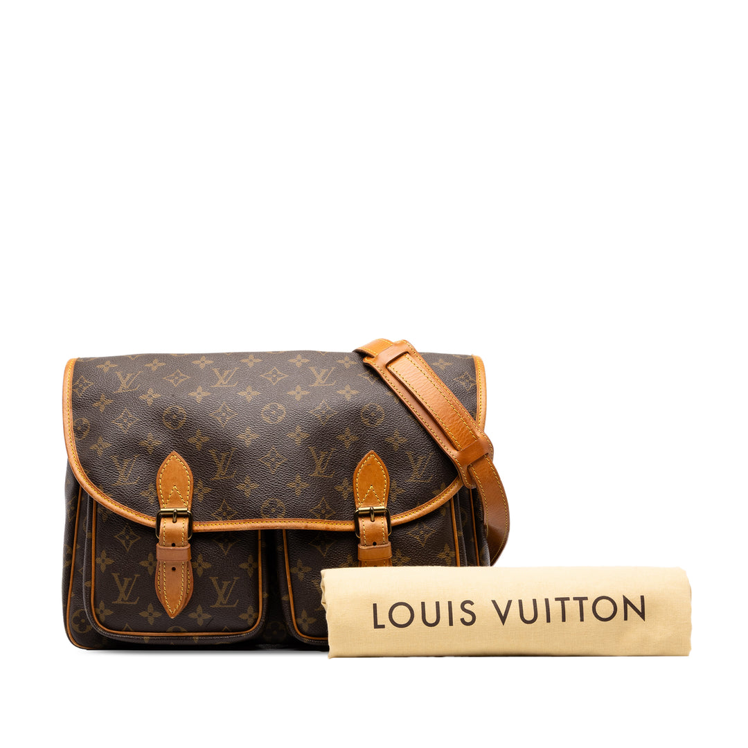 Louis Vuitton Sac Gibeciere MM Monogram Marron