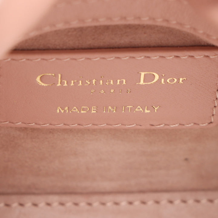 Dior Micro Cuir d’agneau Cannage Lady Dior
