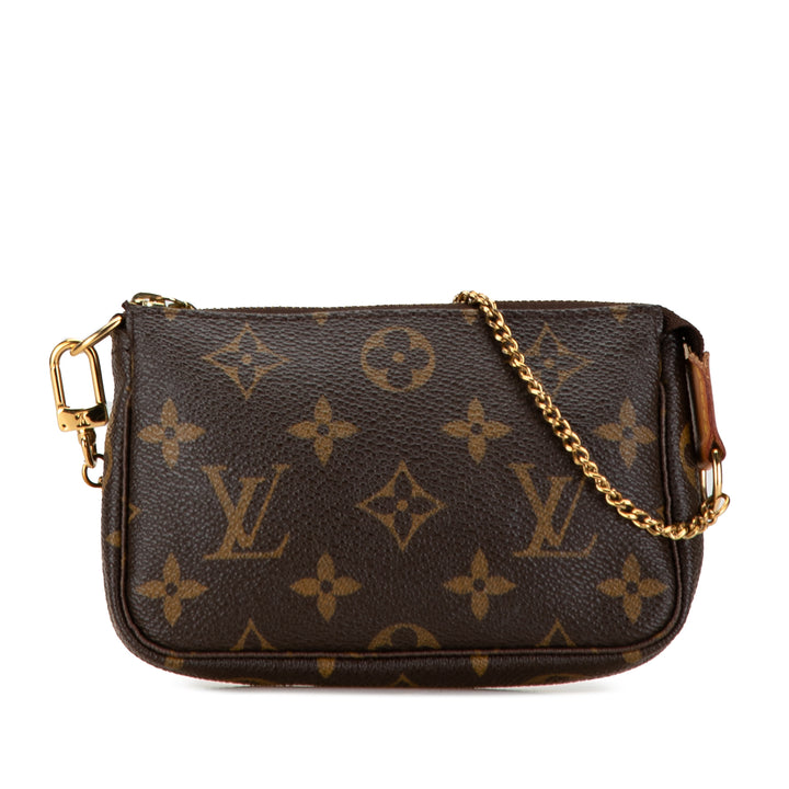 Louis Vuitton Monogram Mini Pochette Accessoires Brown - GABY PARIS