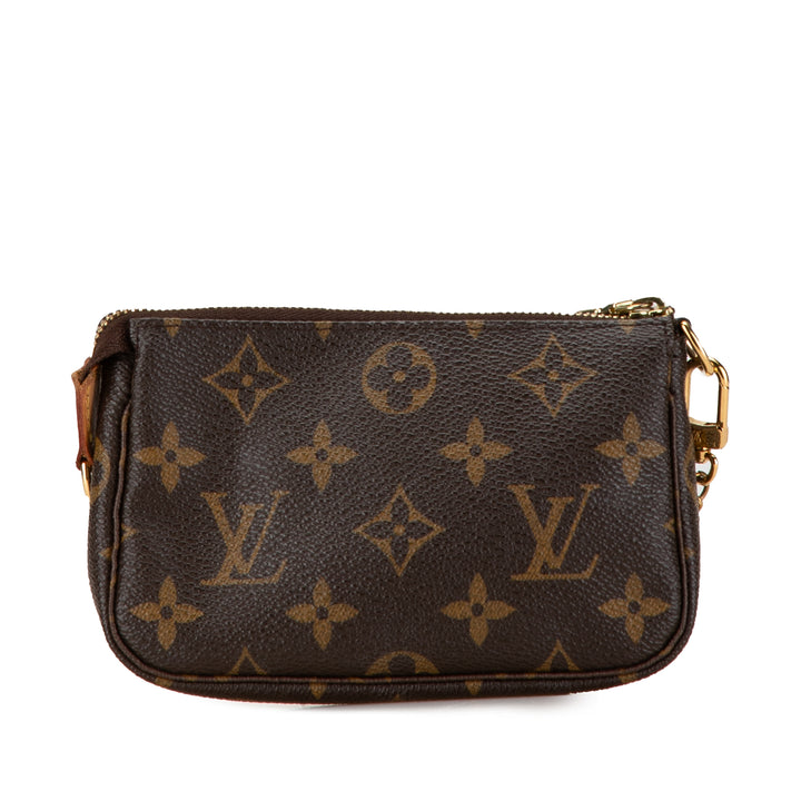 Louis Vuitton Monogram Mini Pochette Accessoires Brown - GABY PARIS