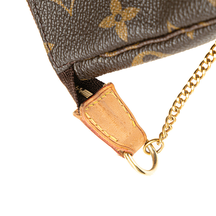 Louis Vuitton Monogram Mini Pochette Accessoires Brown - GABY PARIS