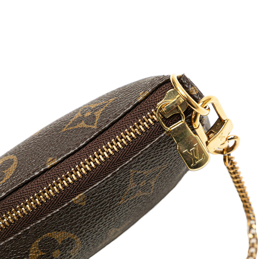 Monogram Mini Pochette Accessoires Brown - Gaby Paris