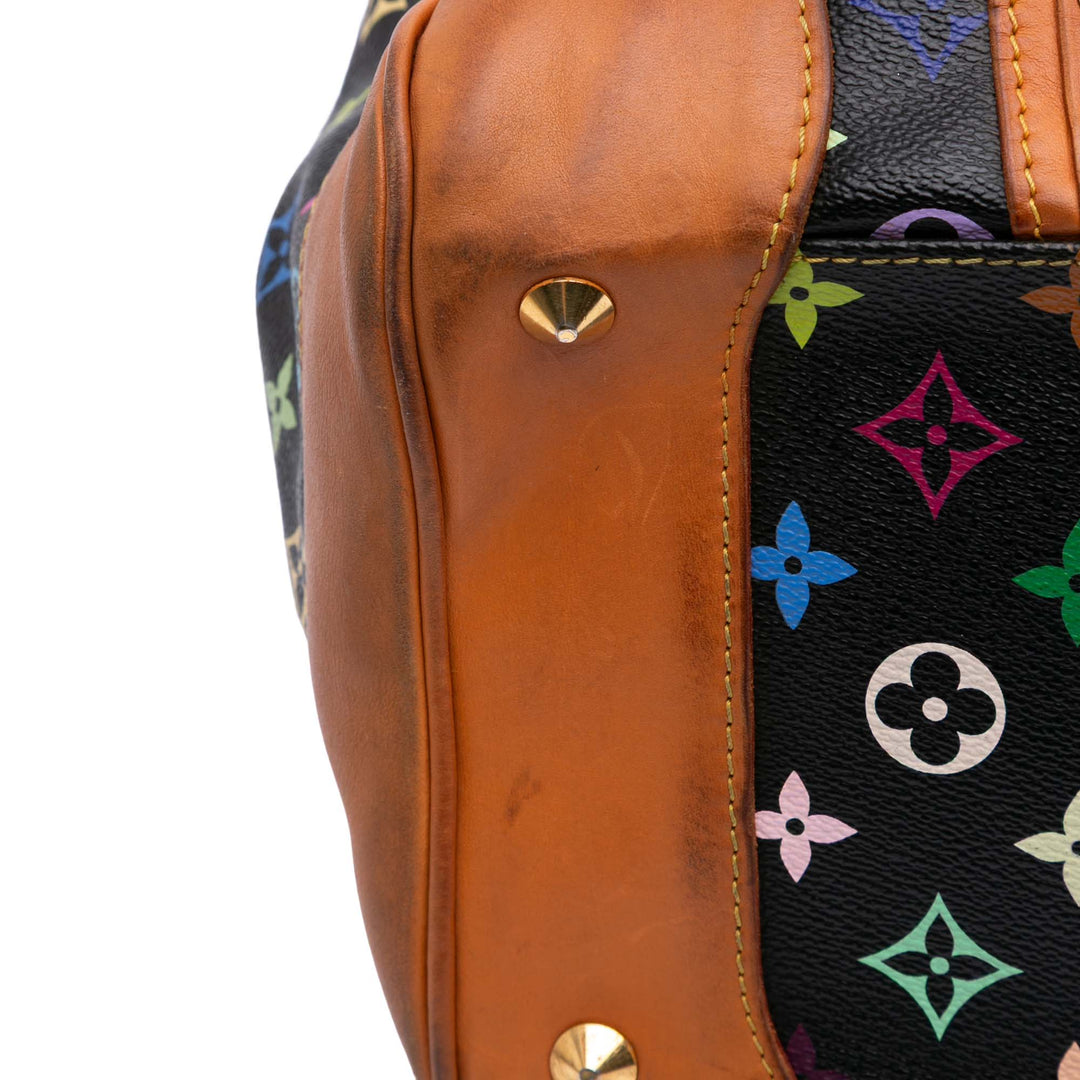 Louis Vuitton Monogram Multicolore Courtney MM Noir