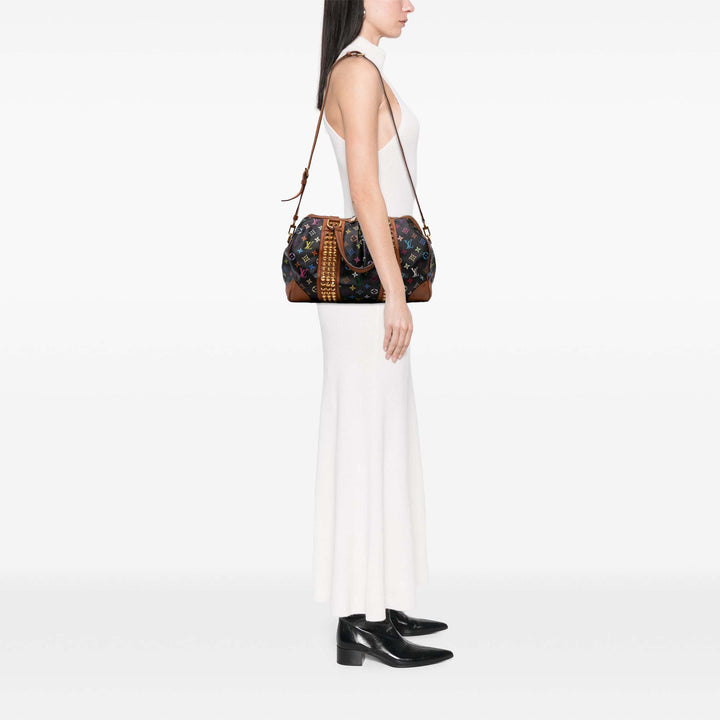 Louis Vuitton Monogram Multicolore Courtney MM Noir
