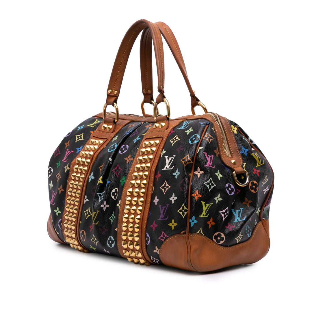 Louis Vuitton Monogram Multicolore Courtney MM Noir