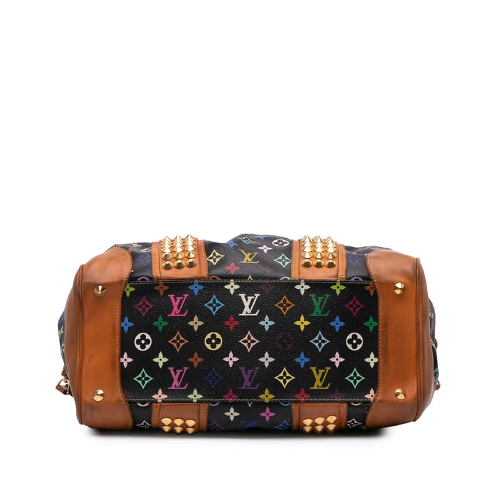 Louis Vuitton Monogram Multicolore Courtney MM Noir