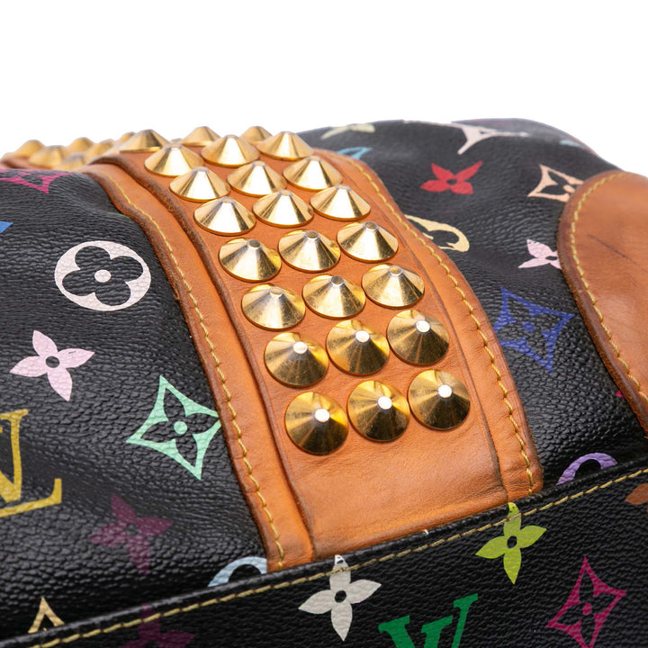 Louis Vuitton Monogram Multicolore Courtney MM Noir