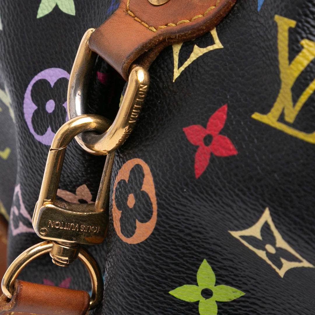 Louis Vuitton Monogram Multicolore Courtney MM Noir