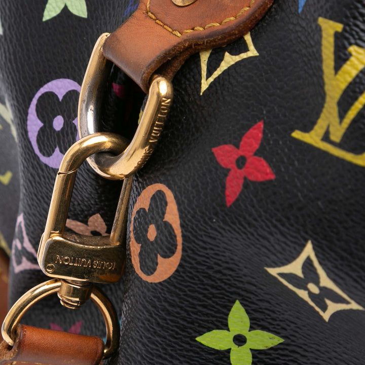 Louis Vuitton Monogram Multicolore Courtney MM Noir