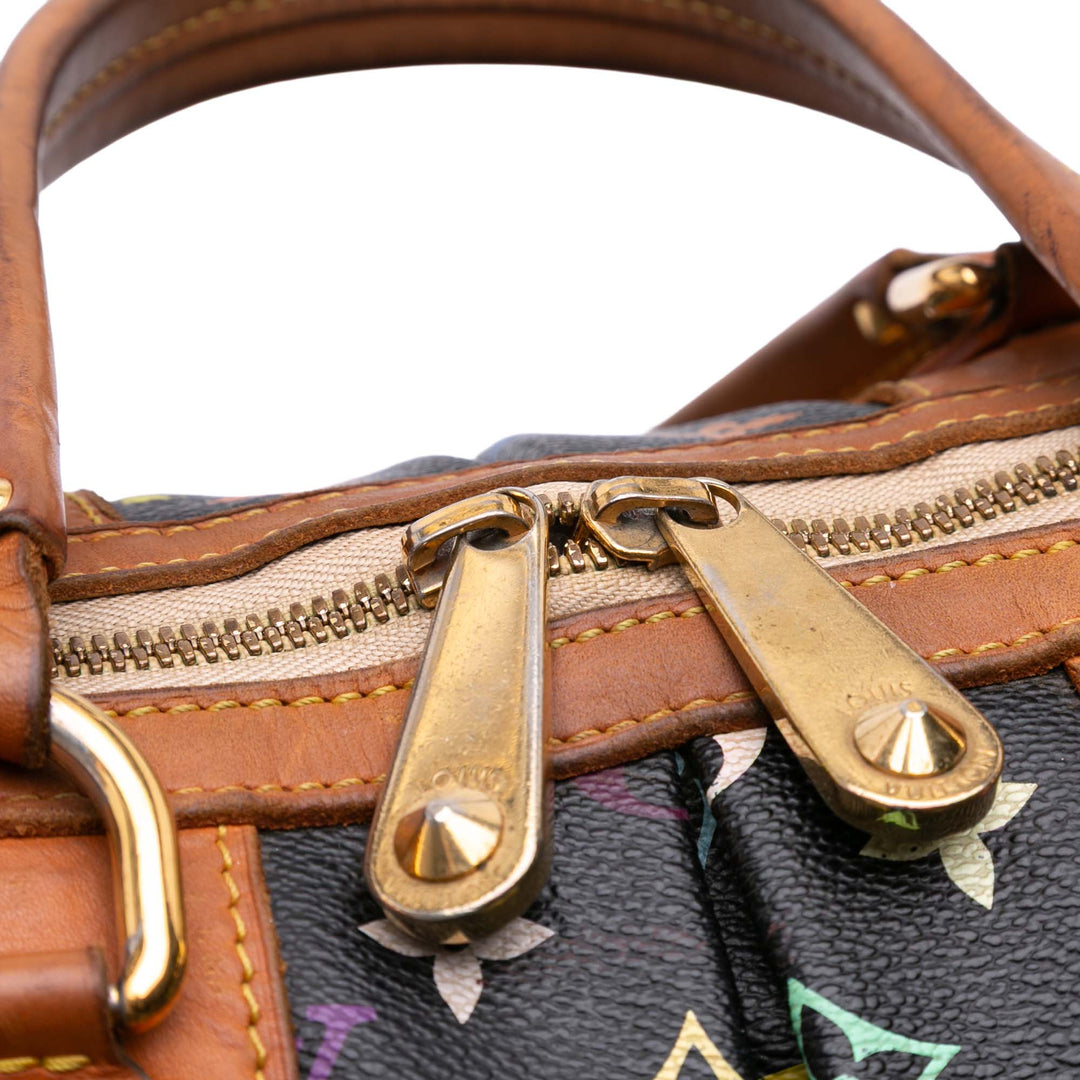 Louis Vuitton Monogram Multicolore Courtney MM Noir
