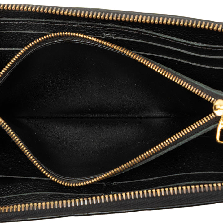 Zippy Portefeuille long Monogram Empreinte Noir