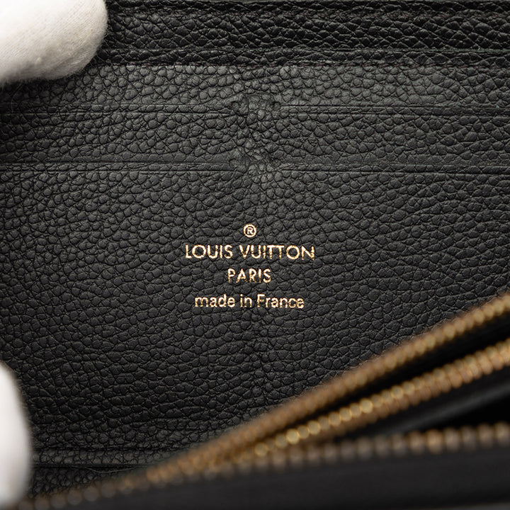 Zippy Portefeuille long Monogram Empreinte Noir