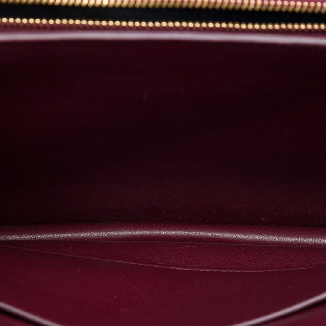 Saint Laurent Smooth Cuir de veau Monogram Cassandra Clasp Sac