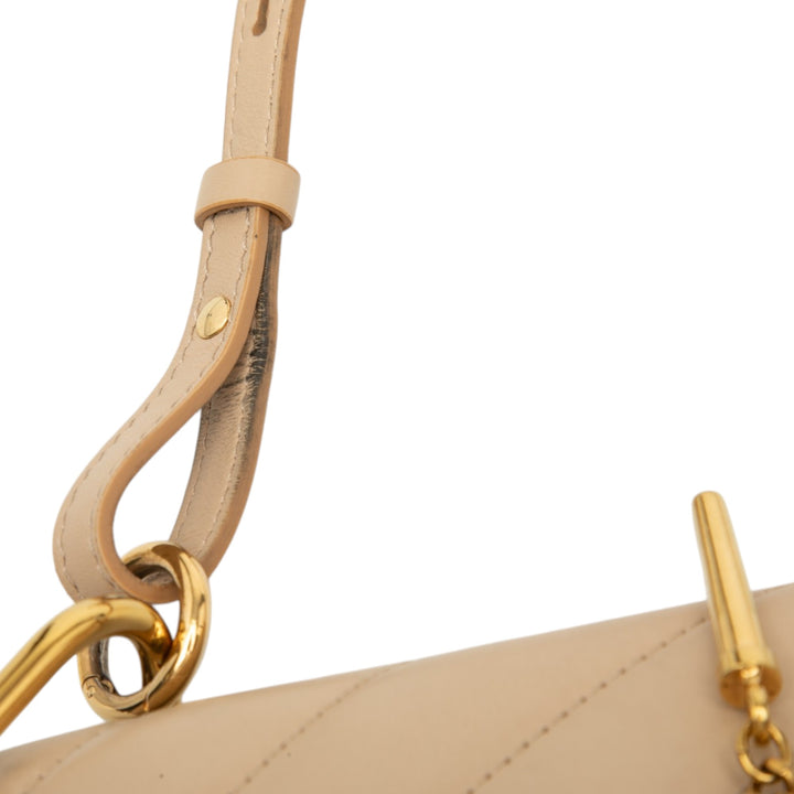 Chloé Small Matelassé Cuir Drew Bijou Sac porté croisé