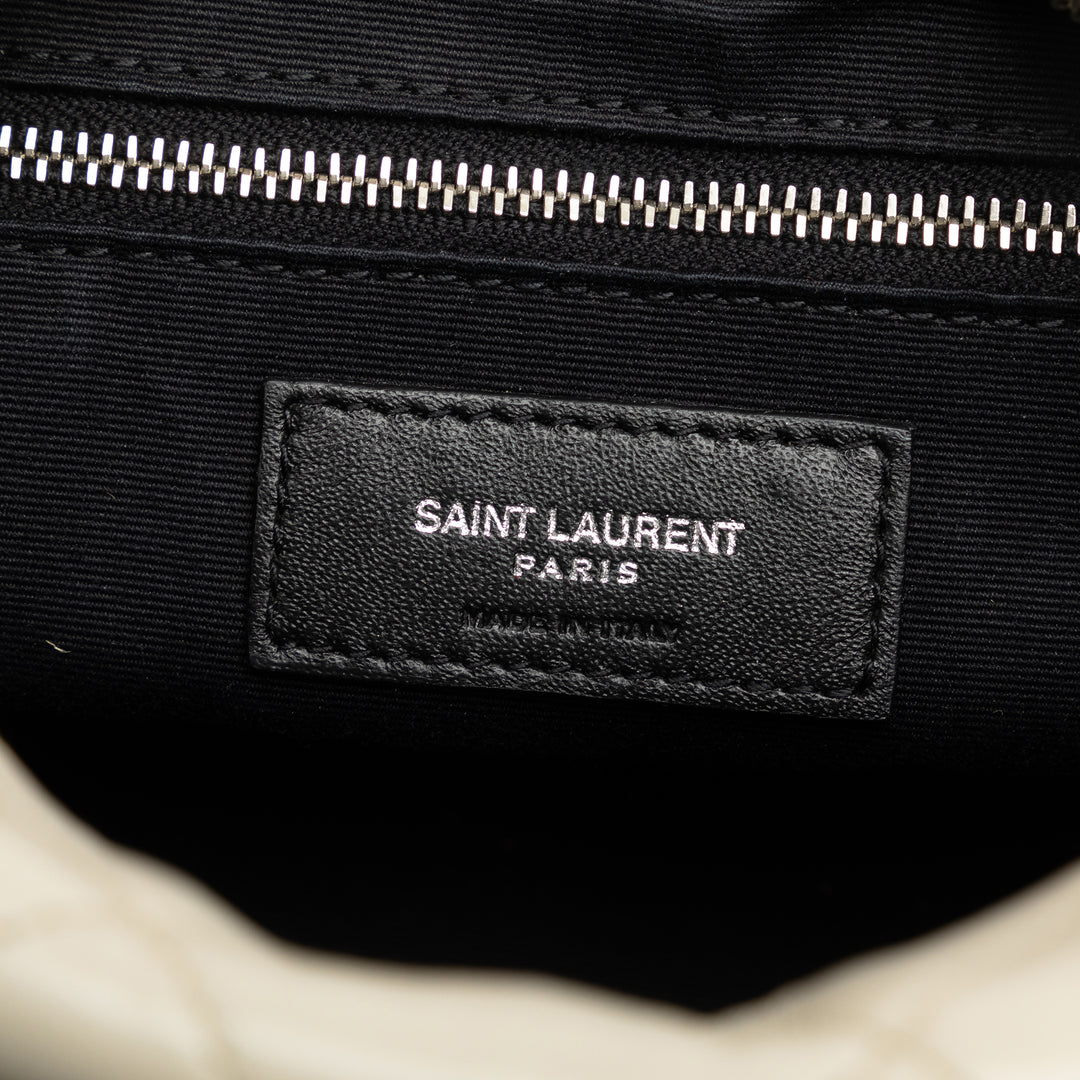 Saint Laurent Small Calfskin Loulou Crossbody Brown - GABY PARIS