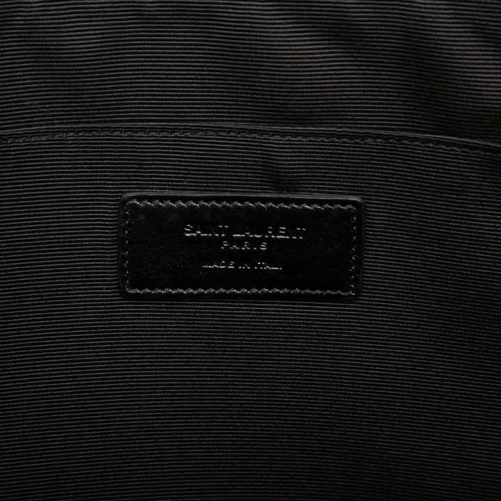 Saint Laurent Croc embossé Document Étui Noir – vue 5 – GABY PARIS