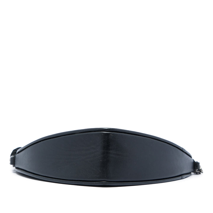 Saint Laurent Cuir Monogram Heart Pompon Sac porté croisé