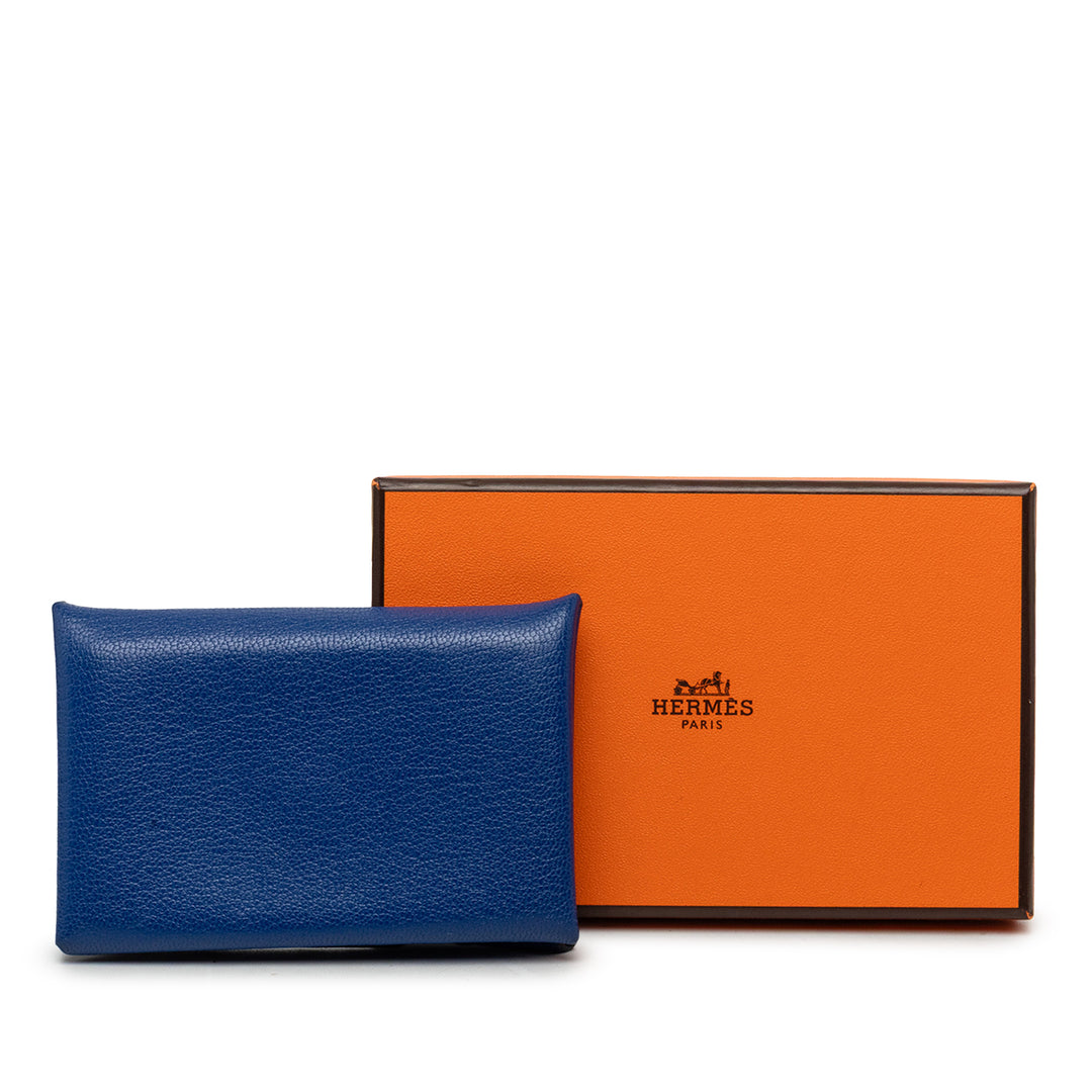 Hermès Chevre Mysore Calvi Card Holder