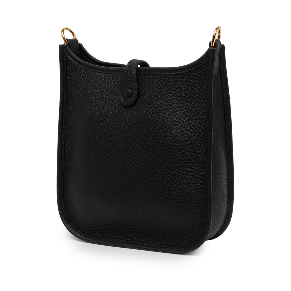 Hermès Sac bandoulière Evelyne 16 Clémence TPM Noir – vue 2 – GABY PARIS
