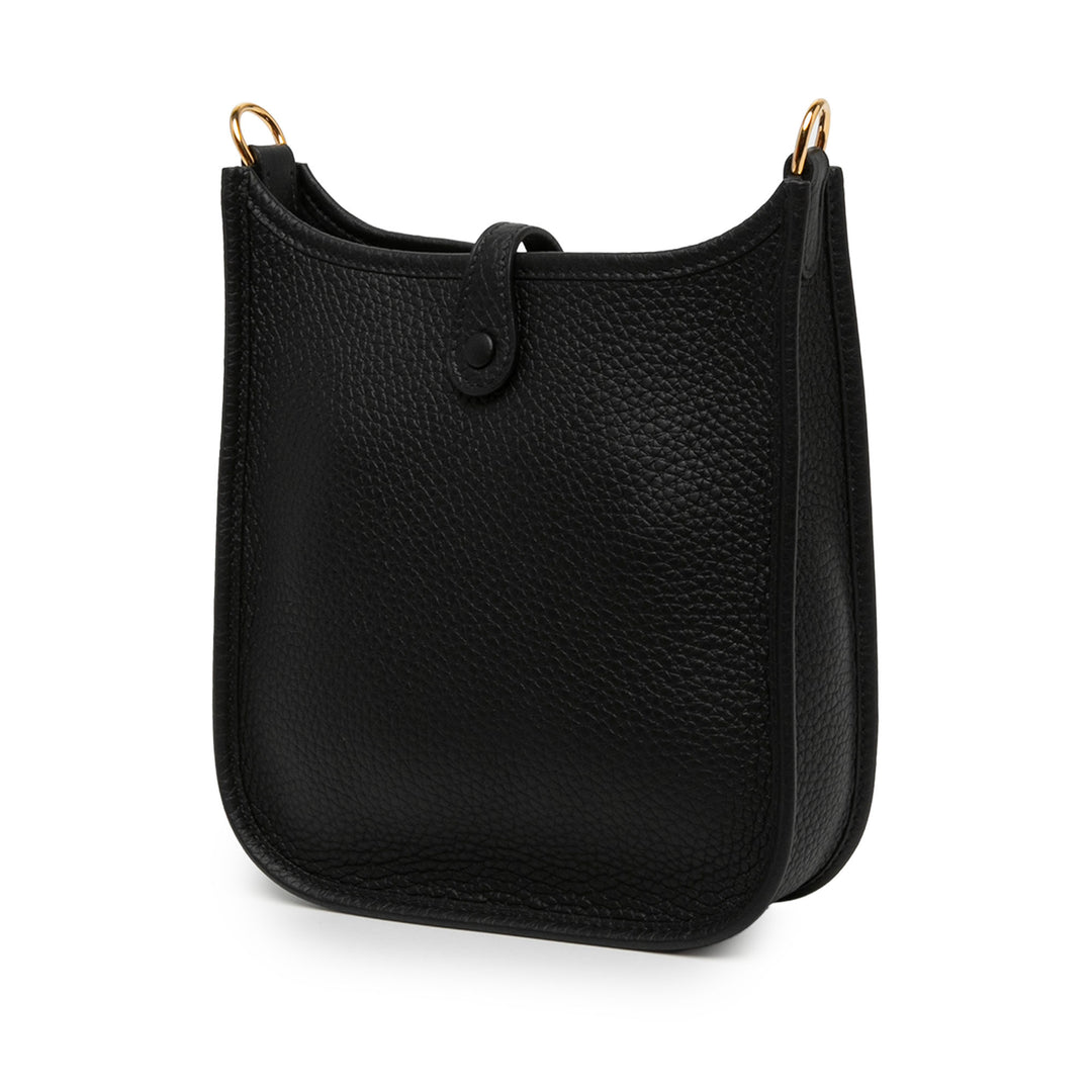 Hermès Sac bandoulière Evelyne 16 Clémence TPM Noir – vue 2 – GABY PARIS